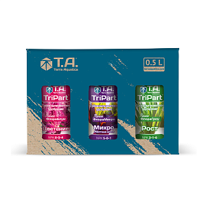 Terra Aquatica TriPart® Набор минеральных удобрений для жесткой воды 0,5 л (Set HW)
