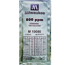 Milwaukee 800 ppm 20мл Калибровочный раствор для TDS метров