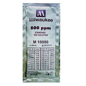 Milwaukee 800 ppm 20мл Калибровочный раствор для TDS метров
