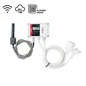 E-MODE® Контроллер CO2 Wi-Fi (SensiRoom CO2 Wi-Fi) Прибор для контроля углекислого газа