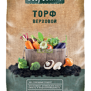 Торф Верховой Огородник, 9 л