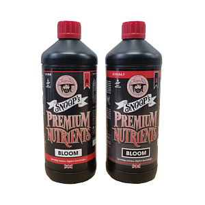 Snoop's Premium Nutrients® Удобрения для почвогрунта для стадии цветения 1л (Soil soft water)