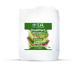 Terra Aquatica DualPart® Удобрение минеральное для жёсткой воды "Рост" 5 л (Grow HW)