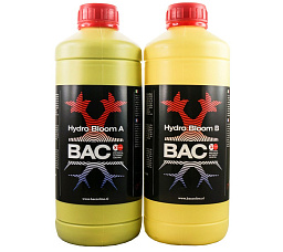 BAC Hydro Bloom A+B 1л Удобрения минеральные для стадии цветения для гидропоники