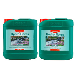 CANNA Hydro Flores A+B 5 л (hard water) Удобрения минеральные для стадии цветения для гидропоники