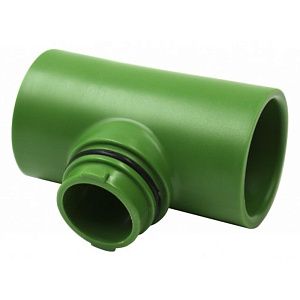 FloraFlex Flora Pipe Fitting Т-фитинг для капельного полива, 32 мм