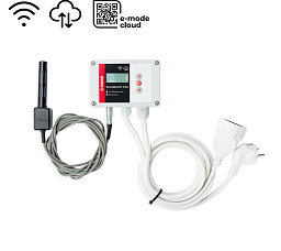 E-MODE® Контроллер CO2 Wi-Fi (SensiRoom CO2 Wi-Fi) Прибор для контроля углекислого газа