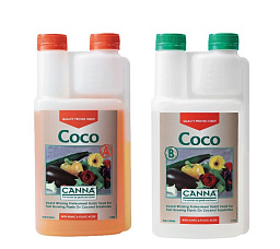 CANNA Coco A+B 1 л Удобрения минеральные для кокосового субстрата