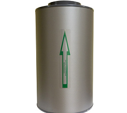 Клевер Канальный угольный фильтр - П 1500 м3 / 200 мм