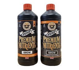 Snoop's Premium Nutrients Grow A+B Soil (Non-circulating) soft water 1 л Удобрения для почвогрунта