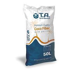 Terra Aquatica® Кокосовый субстрат с перлитом 50 л "КокоФайбер с перлитом" (CocoFiber with perlite)