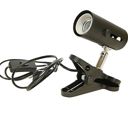 Патрон-прищепка E27 с выключателем