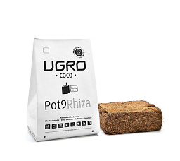 UGro® Кокосовый субстрат "Контейнер 9 л Риза" (Pot 9 Rhiza)