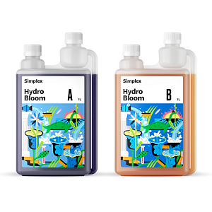 Simplex Hydro Bloom A+B 1 л Удобрения для гидропоники для стадии цветения Simplex Hydro Bloom A+B 1 л Удобрения для гидропоники для стадии цветения