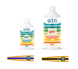 Terra Aquatica® Комплект регуляторов pH+ 0.5л и pH- 1 л, SanXin® Приборы pH и EC