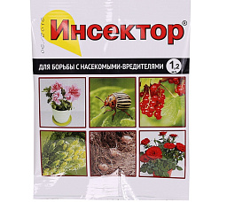 Инсектор 1,2 мл Средство для защиты от насекомых Инсектор 1,2 мл Средство для защиты от насекомых