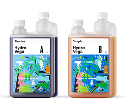 Simplex® ГидроВега А+Б (HydroVega A+B) 1 л Удобрения для гидропоники для стадии вегетации