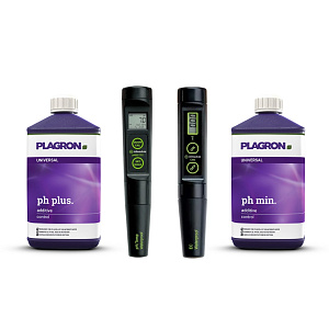 Комплект регуляторов pH Plagron 1 л, приборы pH, EC