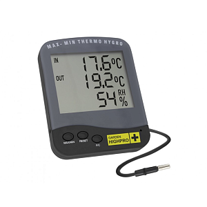 GARDEN HIGHPRO® Термометр с гигрометром Премиум "ГидроТермо" (HYGROTHERMO PREMIUM)