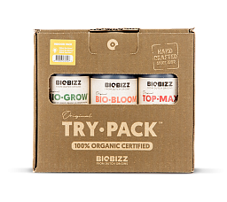 BioBizz® Комплект органических удобрений "Трай-Пак-Индор" 0,25 л (Try-Pack-Indoor)