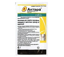 Актара 4 г Системный инсектицид Актара 4 г Системный инсектицид