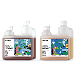Simplex® ГидроВега А+Б (HydroVega A+B) 0,5 л Удобрения для гидропоники для стадии вегетации