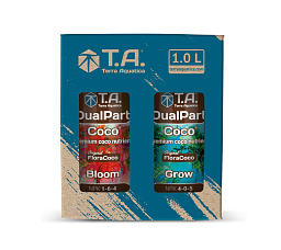 Terra Aquatica DualPart® Набор минеральных удобрений для кокосового субстрата "Коко" 1 л (Coco Set) Terra Aquatica DualPart® Набор минеральных удобрений для кокосового субстрата "Коко" 1 л (Coco Set)