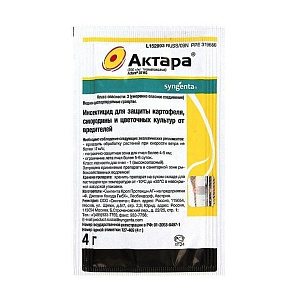 Актара 4 г Системный инсектицид Актара 4 г Системный инсектицид
