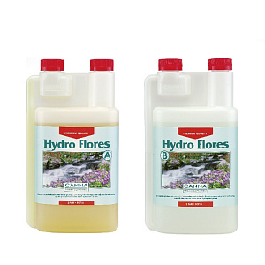 CANNA Hydro Flores A+B 1 л (soft water) Удобрения минеральные для стадии цветения для гидропоники