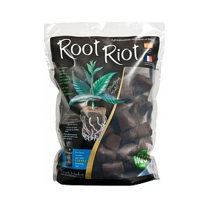 Growth Technology® "РутРиот" Кубики для сеянцев (Root Riot) (100 шт)