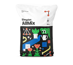 Simplex AllMix 30 л Субстрат почвосмесь