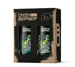 Ситифермер Микрозелень и салаты А+Б 0,5+0,5 л Набор минеральных удобрений