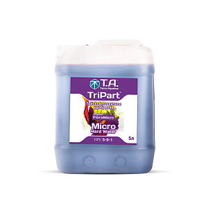 Terra Aquatica (GHE) TriPart Micro HW 5 л Удобрение минеральное для жёсткой воды