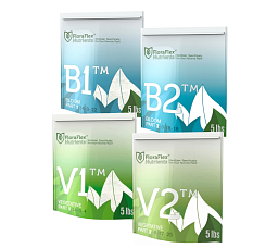 FloraFlex комплект базовых удобрений для вегетации и цветения, 2.3 кг