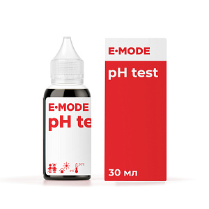 E-MODE® Жидкий pH-тест 30 мл 