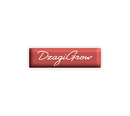 Стикер 3D «DzagiGrow» 55*25