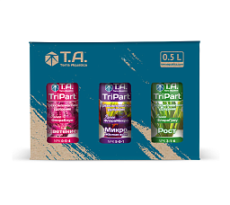 Terra Aquatica TriPart® Набор минеральных удобрений для жесткой воды 0,5 л (Set HW) Terra Aquatica TriPart® Набор минеральных удобрений для жесткой воды 0,5 л (Set HW)