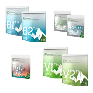 FloraFlex комплект удобрений и стимуляторов из 7 компонентов