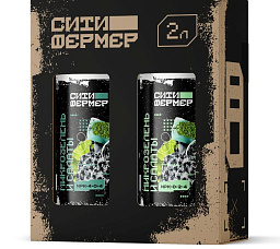 Ситифермер Микрозелень и салаты А+Б 1+1 л Набор минеральных удобрений