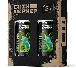 Ситифермер Зелень А+Б 1+1 л Набор минеральных удобрений