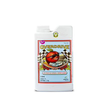 Advanced Nutrients® "Овердрайв" Стимулятор цветения 1 л (Overdrive)