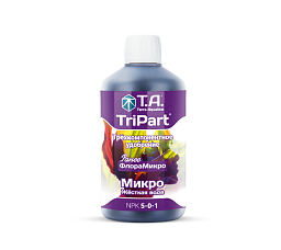 Terra Aquatica TriPart® Удобрение минеральное для жёсткой воды "Микро" 0,5 л (Micro HW)