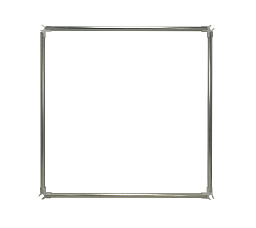 Secret Jardin Комплект из 4-х дополнительных трубок и уголков для тента 60х60 см, d=19 мм