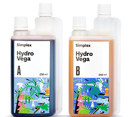 Simplex Hydro Vega A+B 0,25 л Удобрения для гидропоники для стадии вегетации (t*)