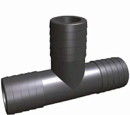 Фитинг Тройной D 32 черный