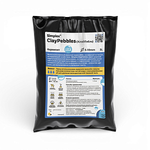 Simplex ClayPebbles 3 л Керамзит d 5-10