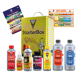 Hesi® "СтартерБоксКоко" Набор удобрений для выращивания в кокосовом субстрате (StarterBoxCoco)