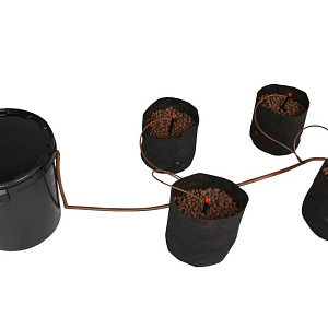 Growbag System 4 Система капельного полива на четыре растения