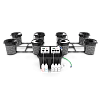 АкваПот E-MODE® 8 Гидропонная система с растворным баком (RWT), 290 л, 8 растений