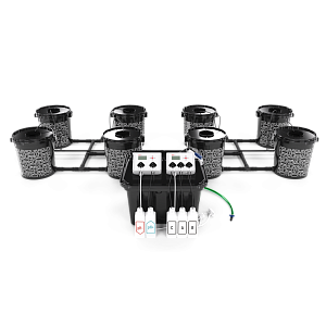 АкваПот E-MODE® 8 Гидропонная система с растворным баком (RWT), 290 л, 8 растений